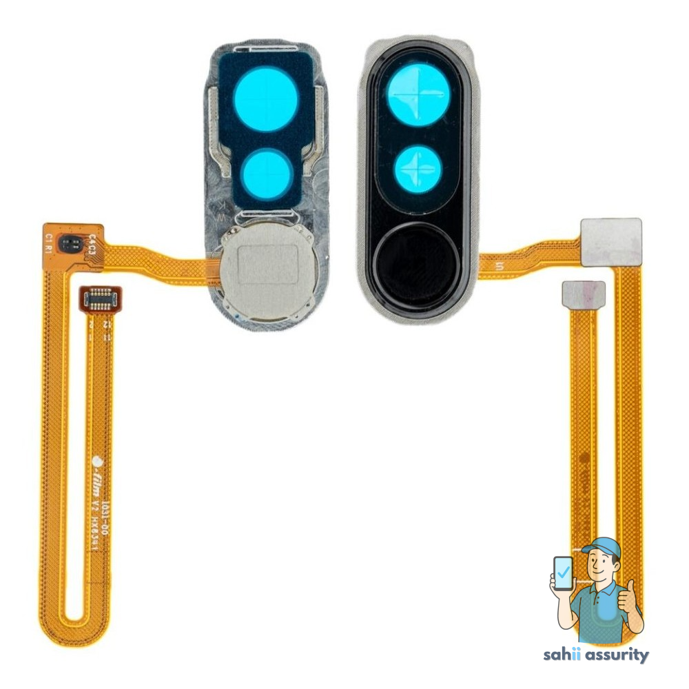 Fingerprint Sensor with Flex Cable for Xiaomi Pocophone F1 Black